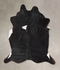 Black and White XX-Large Brazilian Cowhide Rug 8'6