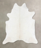 Ivory with Beige XX-Large Brazilian Cowhide Rug 8'2