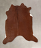 Solid Brown X-Large Brazilian Cowhide Rug 6'4