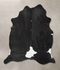 Black and White XX-Large Brazilian Cowhide Rug 7'9