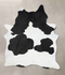 Black and White XX-Large Brazilian Cowhide Rug 8'11