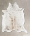 Grey Brindle XX-Large Brazilian Cowhide Rug 7'11