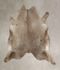 Taupe XX-Large Brazilian Cowhide Rug 7'6