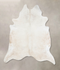 Ivory with Beige XX-Large Brazilian Cowhide Rug 8'2