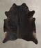Chocolate XX-Large Brazilian Cowhide Rug 7'5