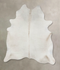 Ivory with Beige XX-Large Brazilian Cowhide Rug 7'11