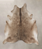 Taupe XX-Large Brazilian Cowhide Rug 8'4