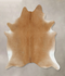 Beige XX-Large Brazilian Cowhide Rug 8'0