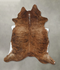 Medium Brindle X-Large Brazilian Cowhide Rug 7'0