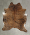 Medium Brindle X-Large Brazilian Cowhide Rug 7'0