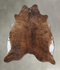 Medium Brindle X-Large Brazilian Cowhide Rug 6'9