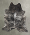 Grey Brindle XX-Large Brazilian Cowhide Rug 8'3