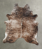Light Brindle XX-Large Brazilian Cowhide Rug 7'8
