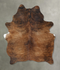 Medium Brindle X-Large Brazilian Cowhide Rug 7'2
