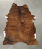 Medium Brindle X-Large Brazilian Cowhide Rug 7'4
