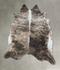 Grey Brindle X-Large Brazilian Cowhide Rug 6'9