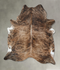 Light Brindle XX-Large Brazilian Cowhide Rug 7'11