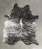 Grey Brindle XX-Large Brazilian Cowhide Rug 8'10