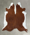 Hereford XX-Large Brazilian Cowhide Rug 7'11