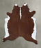 Hereford XX-Large Brazilian Cowhide Rug 7'11