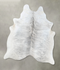 Grey Brindle Large Brazilian Cowhide Rug 6'11