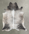Grey Brindle X-Large Brazilian Cowhide Rug 7'4