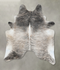 Grey Brindle XX-Large Brazilian Cowhide Rug 8'10