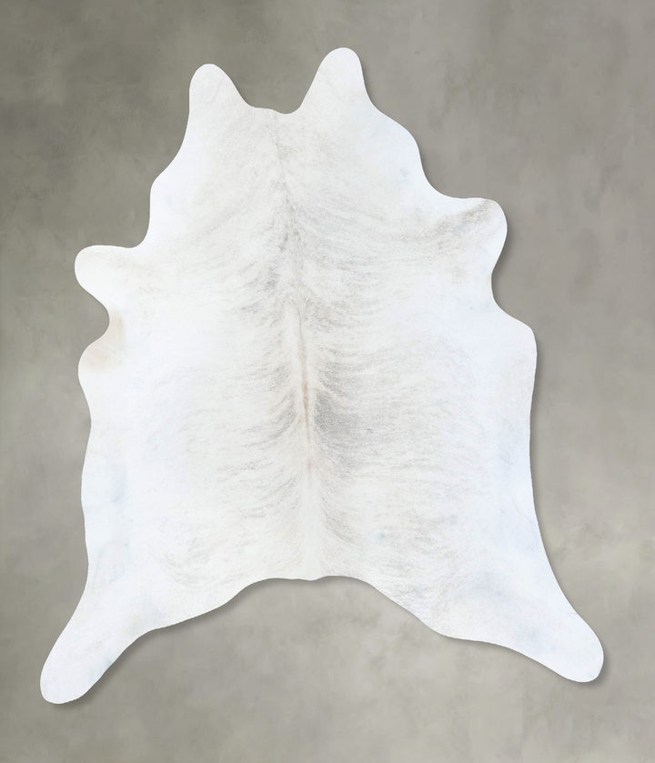 Grey Brindle X-Large Brazilian Cowhide Rug 7'5"H x 6'6"W #B18241 by Hudson Hides