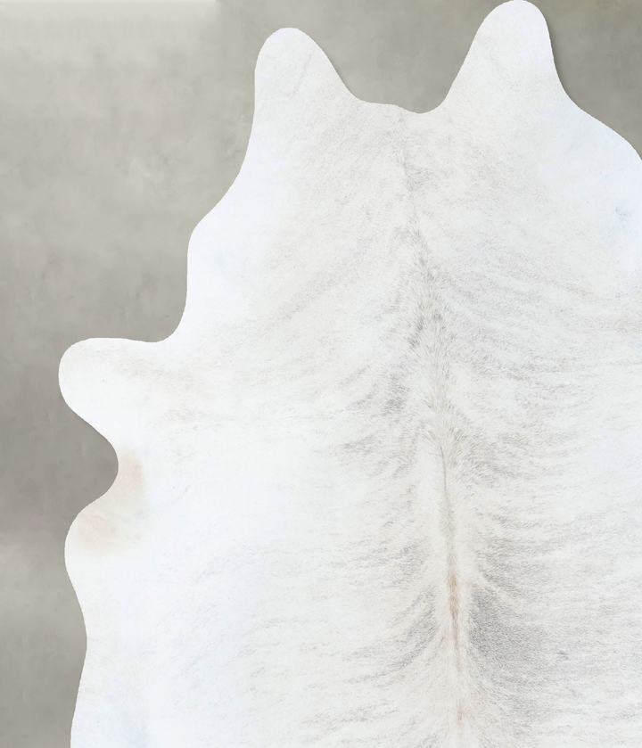 Grey Brindle X-Large Brazilian Cowhide Rug 7'5"H x 6'6"W #B18241 by Hudson Hides