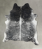 Grey Brindle X-Large Brazilian Cowhide Rug 7'9