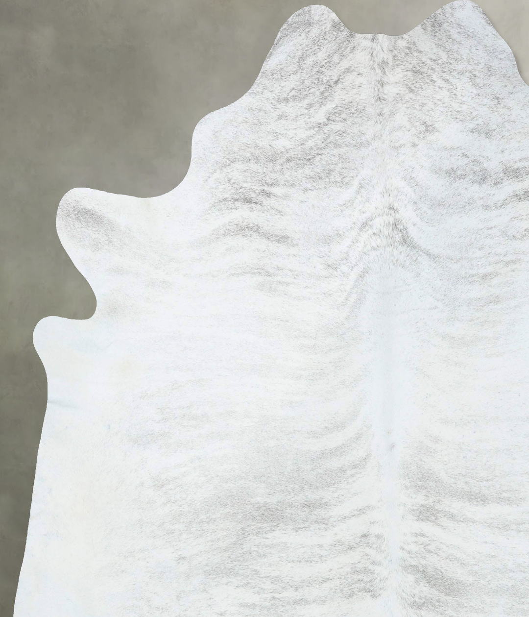 Grey Brindle XX-Large Brazilian Cowhide Rug 8'6"H x 7'0"W #B18250 by H