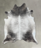Grey Brindle XX-Large Brazilian Cowhide Rug 8'4