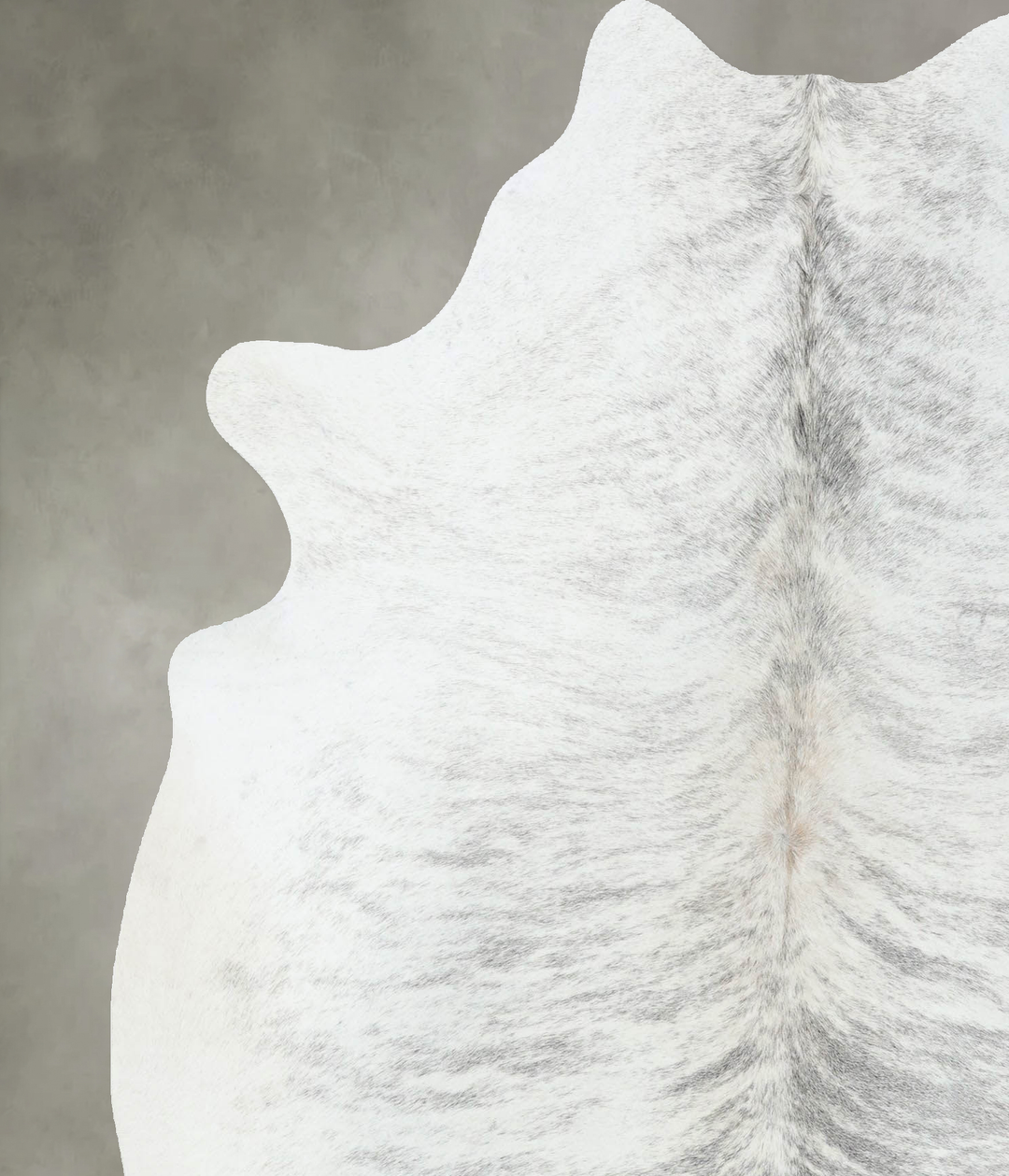 Grey Brindle X-Large Brazilian Cowhide Rug 6'11"H x 5'10"W #B18259 by