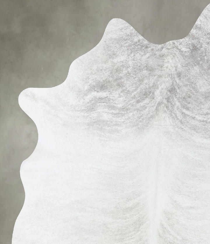 Grey Brindle X-Large Brazilian Cowhide Rug 7'1"H x 5'8"W #B18269 by Hudson Hides