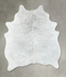 Grey Brindle Large Brazilian Cowhide Rug 6'5