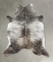 Grey Brindle X-Large Brazilian Cowhide Rug 7'2