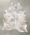 Light Brindle X-Large Brazilian Cowhide Rug 7'6