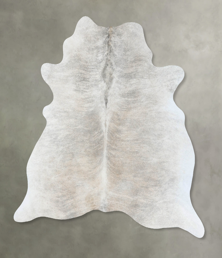 Light Brindle X-Large Brazilian Cowhide Rug 7'0"H x 6'2"W #B18303 by Hudson Hides
