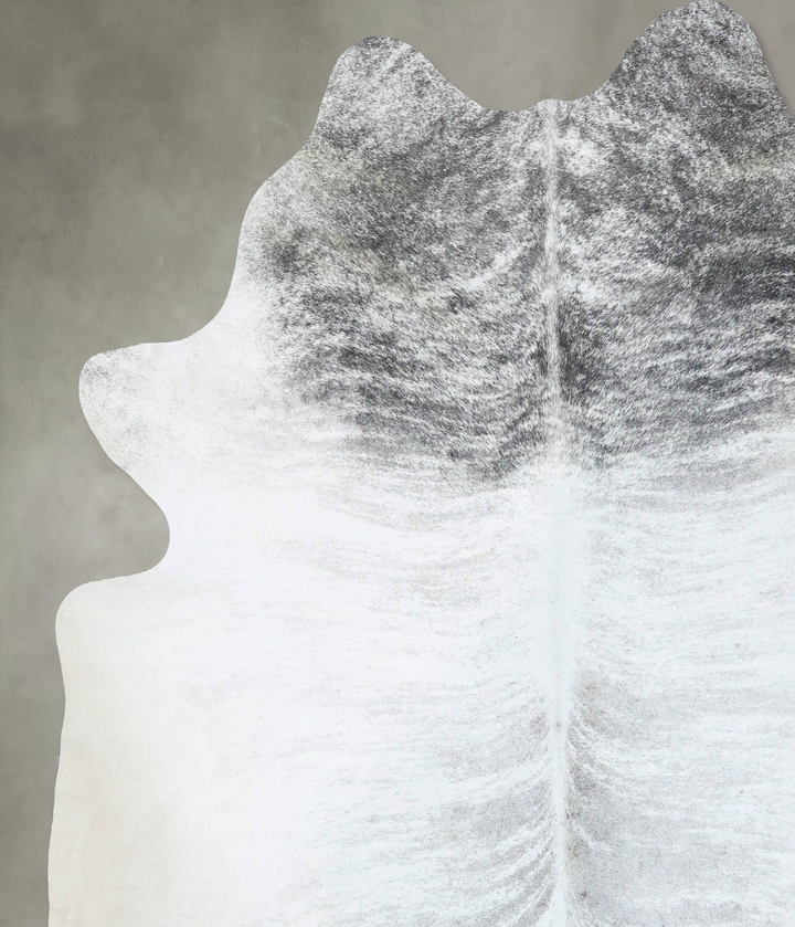 Grey Brindle XX-Large Brazilian Cowhide Rug 8'7"H x 7'2"W #B18304 by Hudson Hides