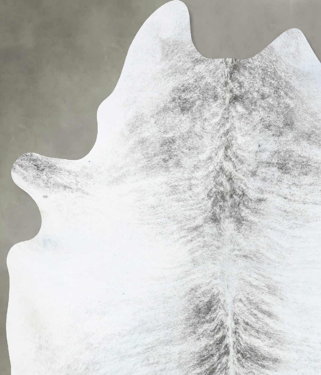 Grey Brindle XX-Large Brazilian Cowhide Rug 8'3"H x 6'6"W #B18306 by H