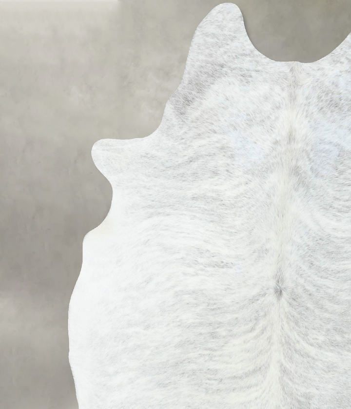 Grey Brindle X-Large Brazilian Cowhide Rug 7'7"H x 6'2"W #B18309 by Hudson Hides