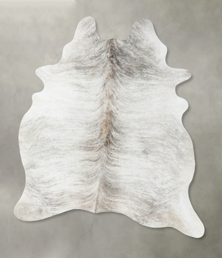 Light Brindle X-Large Brazilian Cowhide Rug 7'6"H x 5'7"W #B18311 by Hudson Hides