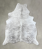 Grey Brindle X-Large Brazilian Cowhide Rug 7'9
