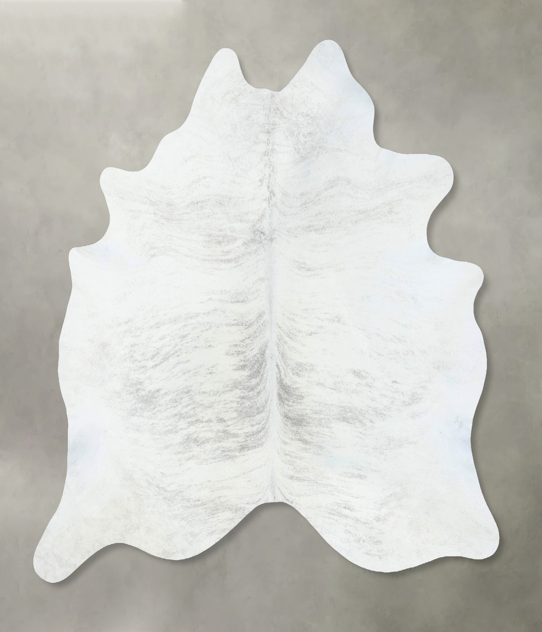 Grey Brindle XX-Large Brazilian Cowhide Rug 8'2"H x 7'3"W #B18327 by H