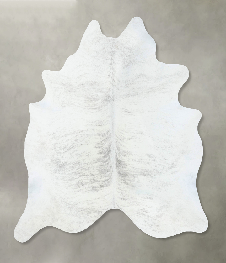 Grey Brindle XX-Large Brazilian Cowhide Rug 8'2"H x 7'3"W #B18327 by Hudson Hides