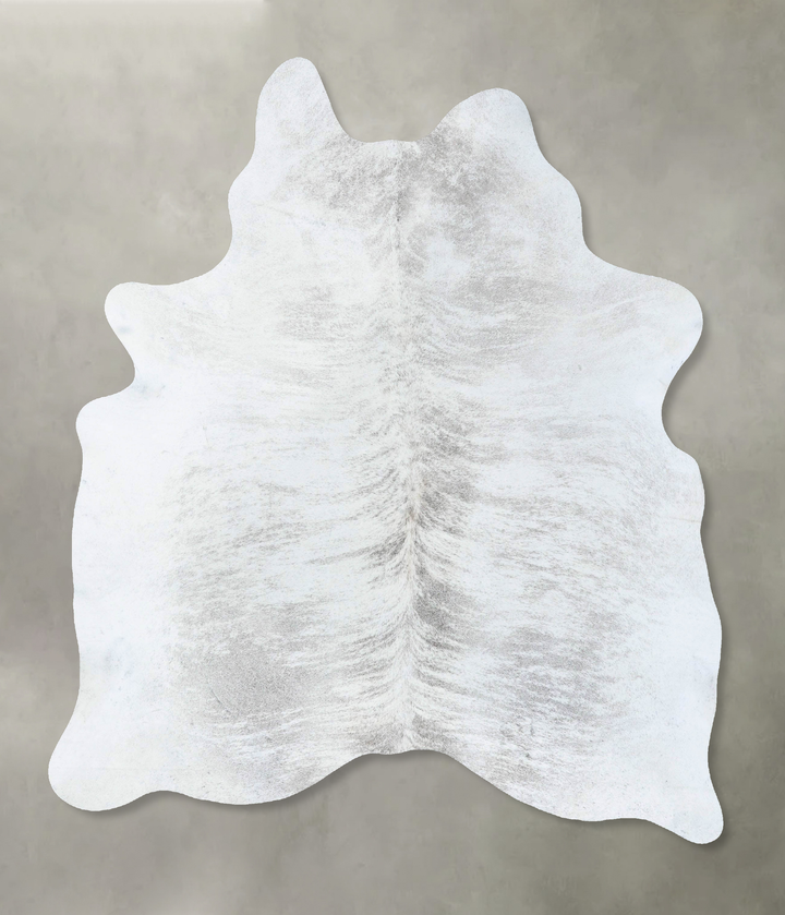 Grey Brindle X-Large Brazilian Cowhide Rug 7'6"H x 5'10"W #B18342 by Hudson Hides