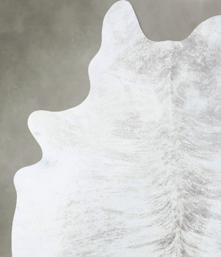 Grey Brindle X-Large Brazilian Cowhide Rug 7'6"H x 5'10"W #B18342 by Hudson Hides