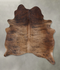 Medium Brindle X-Large Brazilian Cowhide Rug 7'2