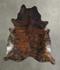 Dark Brindle XX-Large Brazilian Cowhide Rug 8'0