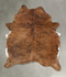 Medium Brindle X-Large Brazilian Cowhide Rug 7'8